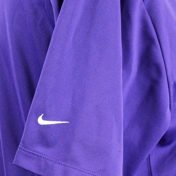 PURPLE DRI-FIT NIKE GOLF TOUR PERFORMANCE POLO SHIRT MENS XXL 2XL PGA - Picture 3 of 7